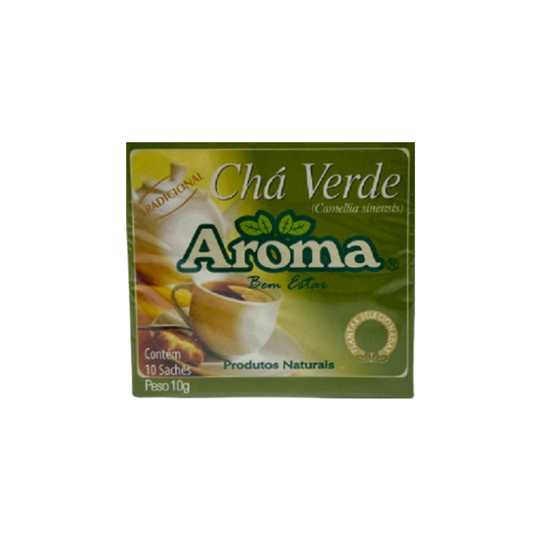 Cha Aroma Verde 10 Saches