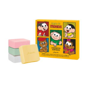 Estojo de Sabonetes Sortidos C/4un - Turma da Mônica