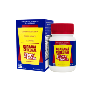 Guarana Cerebral Flora da India 30caps