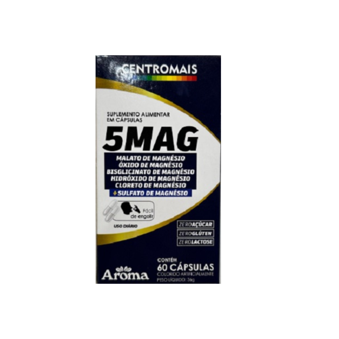 Magnésio 5 Mag 60 Caps