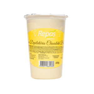Cera Morna Corporal Chocolate Branco 400g