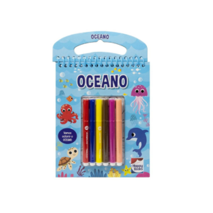 Livro Colorindo Por Numeros: Oceano