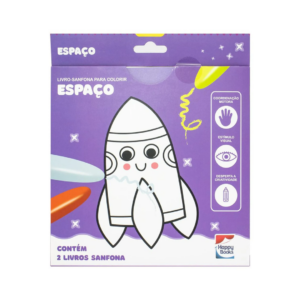 Livro Sanfona Para Colorir: Espaço