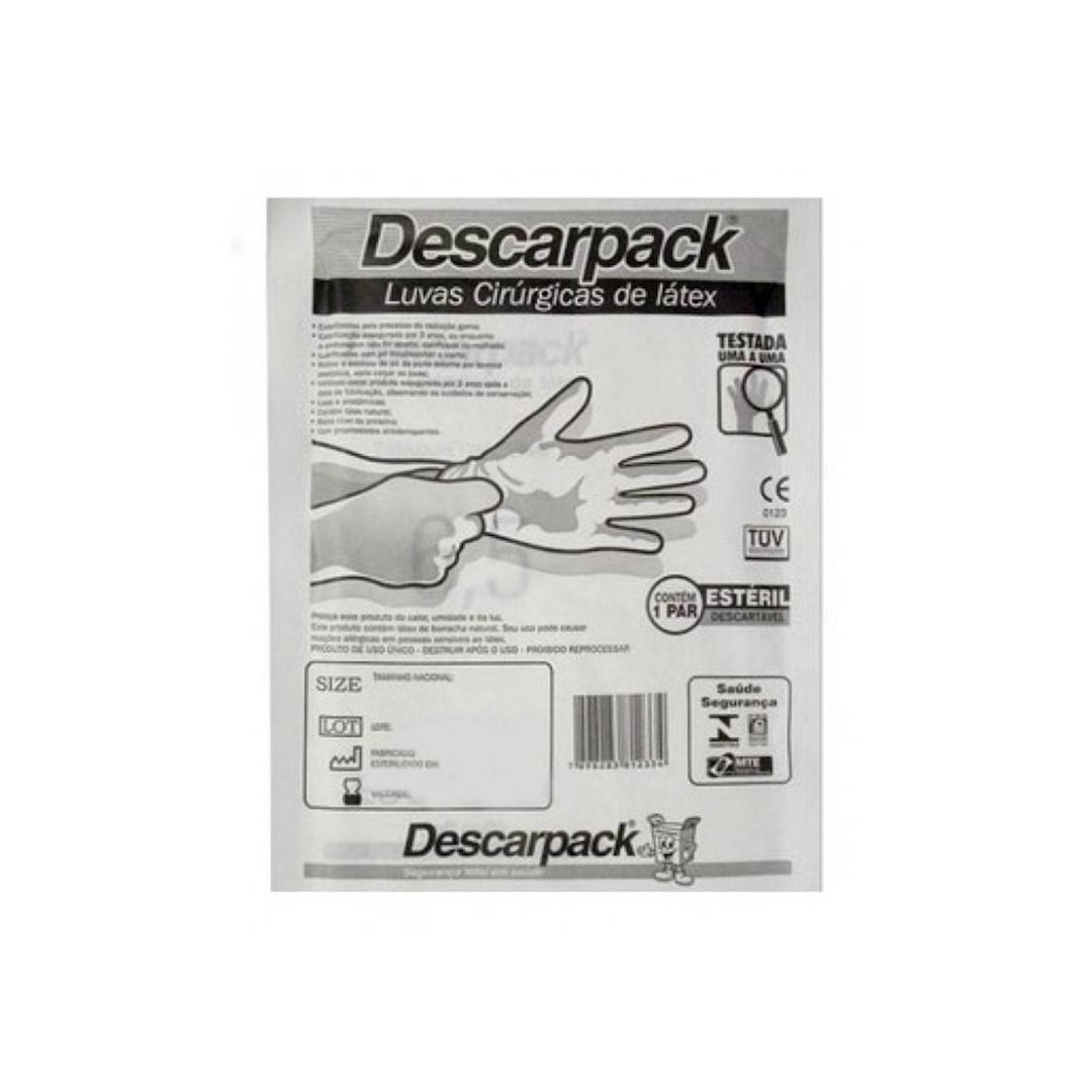Luva Cirúrgica Estéril N 6,5