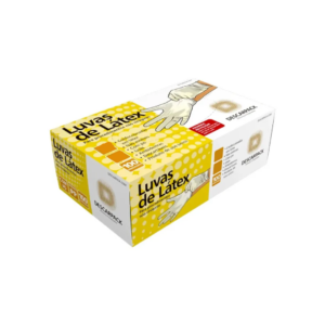 Luva Procedimento Látex G C/ Pó C/100unds