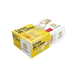 Luva Procedimento Látex P S/ Pó C/100unds