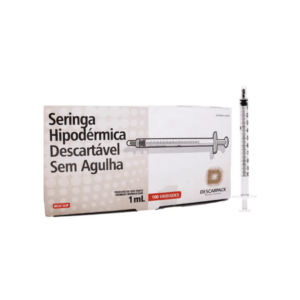 Seringa 01ml S/agulha Ls C/100