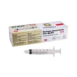 Seringa 10ml S/agulha Luer Lock C/100