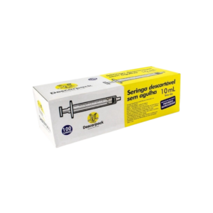 Seringa 10ml S/agulha Slip C/100