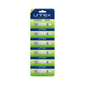 Cortador de Unhas Unhex P/pés For Men Cart C/6