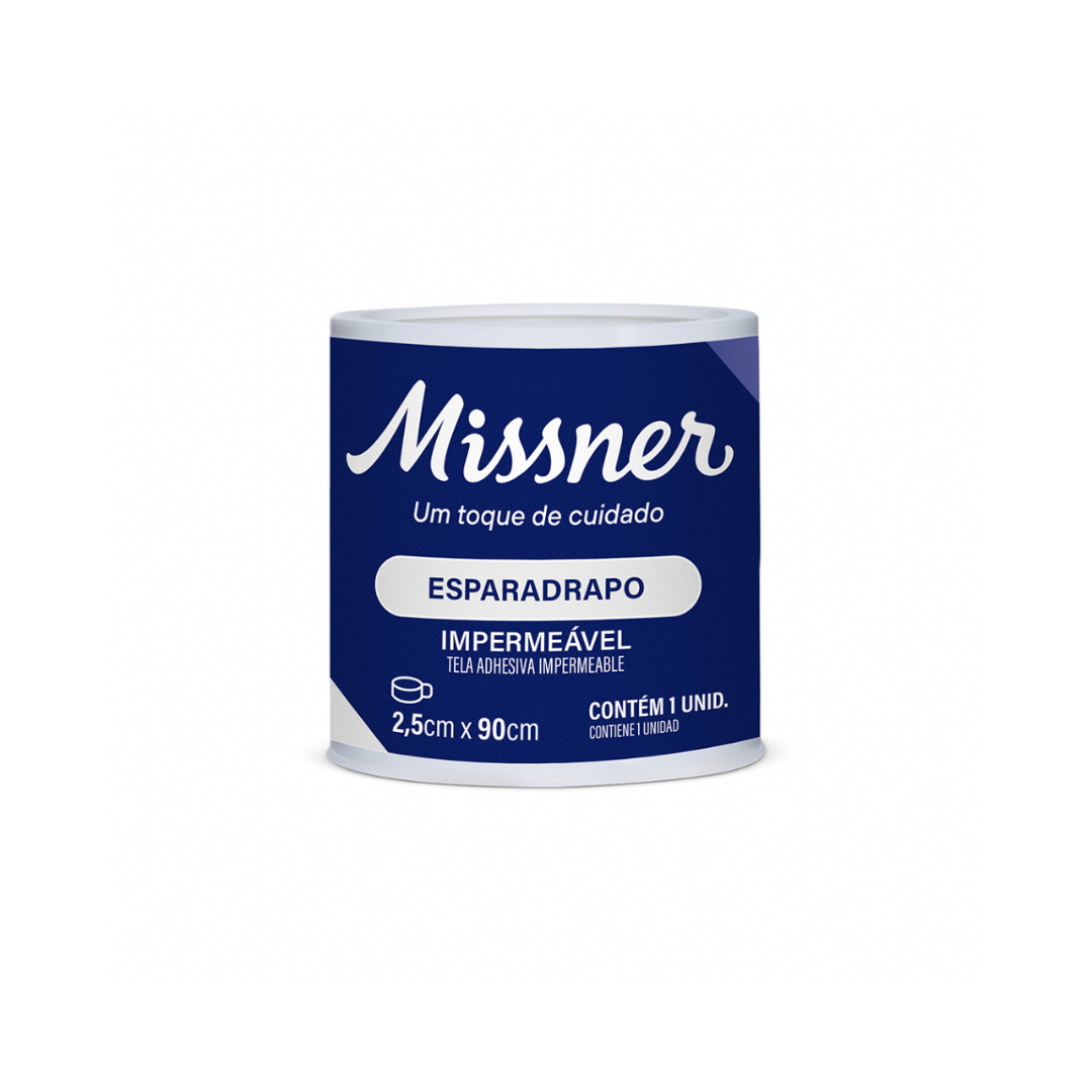 Esparadrapo Branco 2,5cm X 0,9m