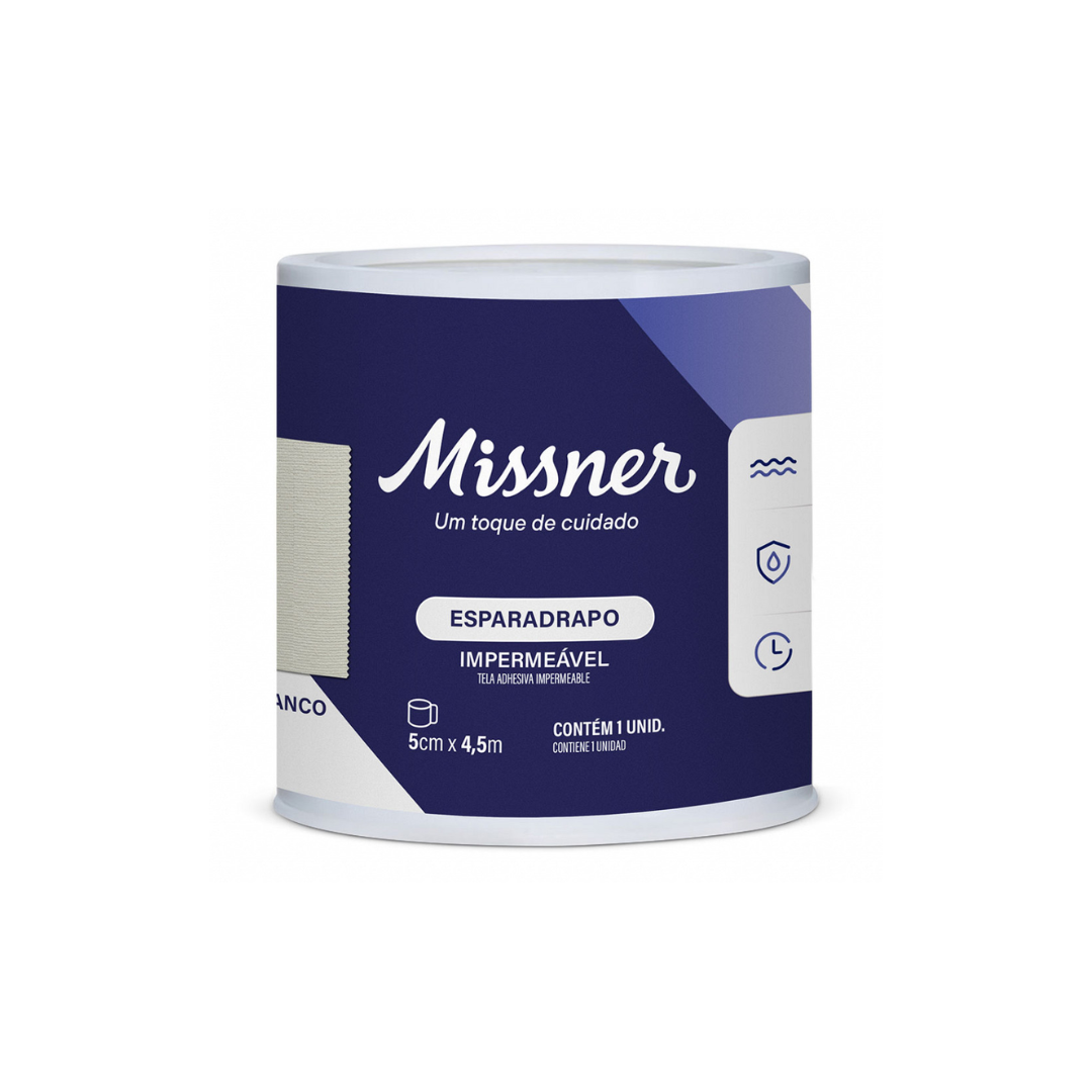 Esparadrapo Branco 5,0cm X 4,5m