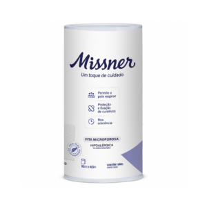 Fita Micropore Branco 10cm X 4,5m