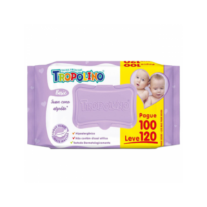 Toalhas Umedecidas Cx C/12pcts Tropolino Basic L120 P100